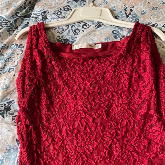 Size large Red dress, fits more like medium - Picture 2 of 3